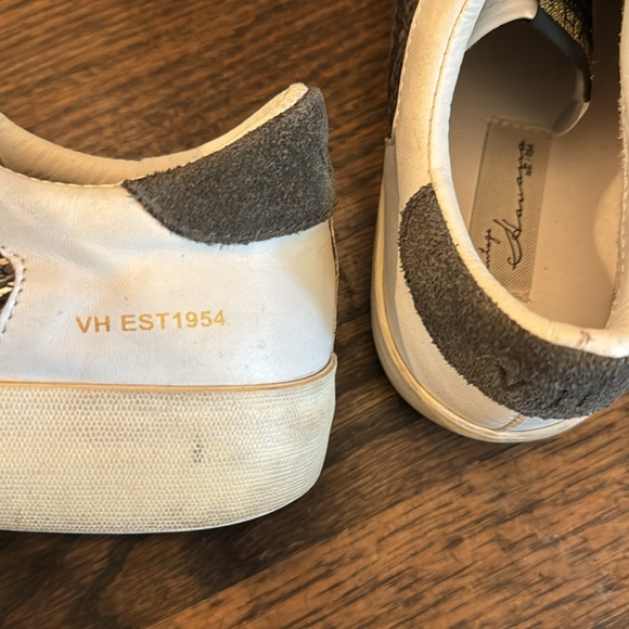 VINTAGE HAVANA Star and Snakeskin Leather Sneakers size 7.5 - Picture 7 of 7